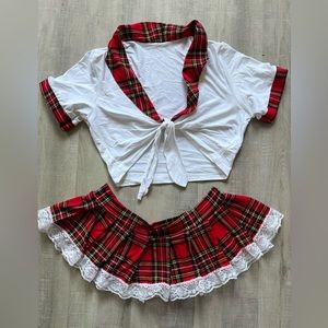 Sexy school girl outfit